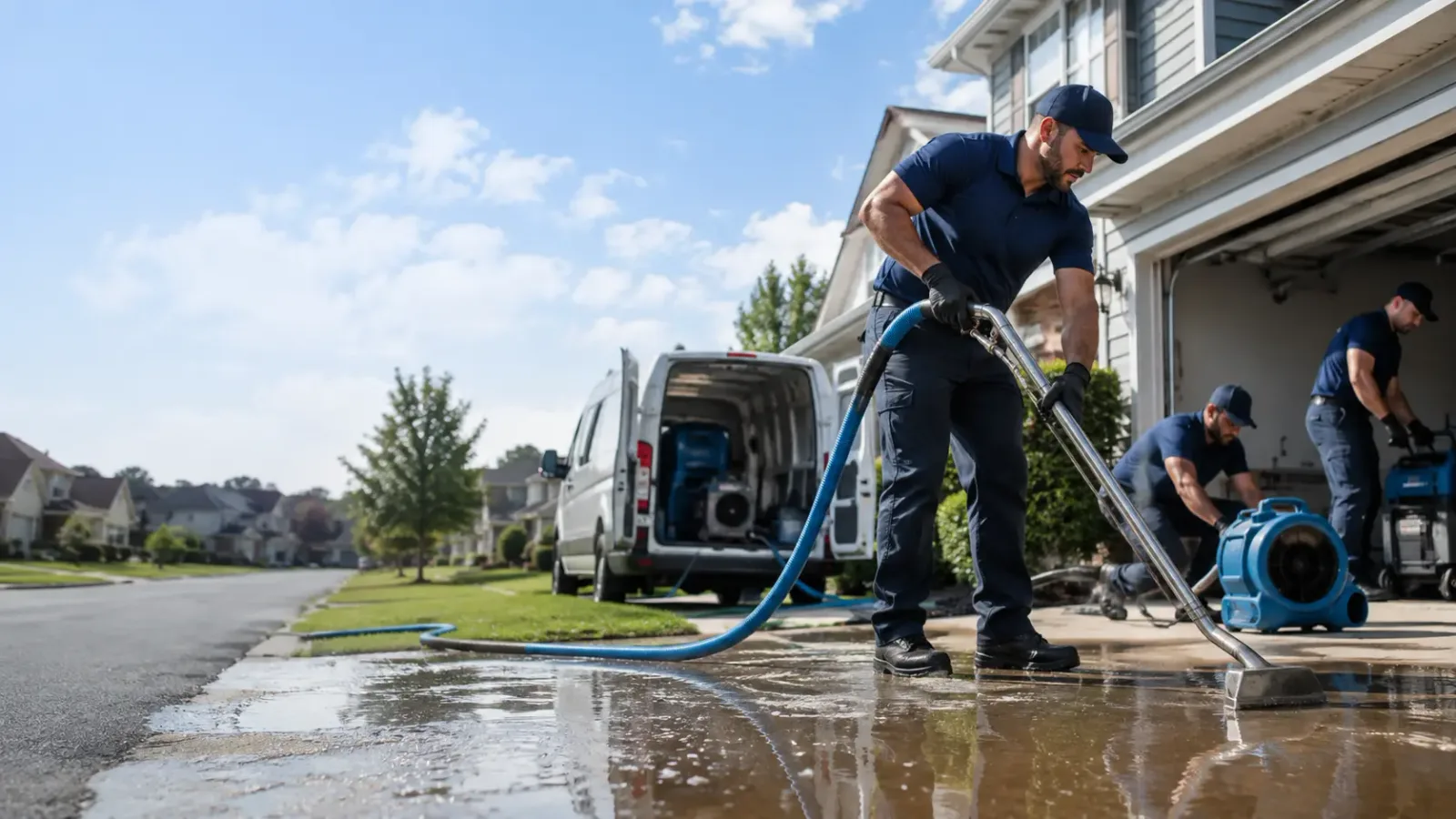 Flood Damage Restoration in Ludlow Falls, OH